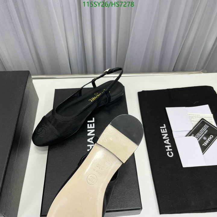 Women Shoes-Chanel Code: HS7278 $: 115USD