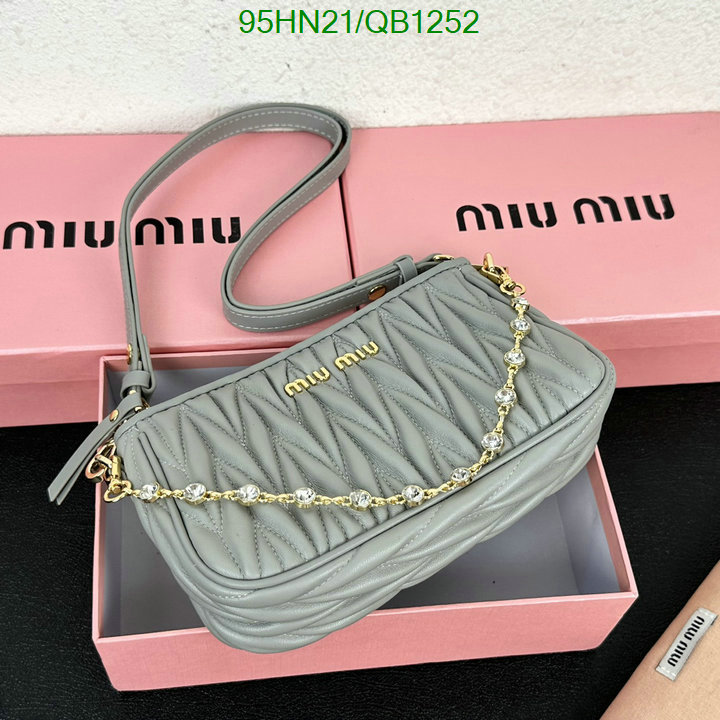 Miu Miu Bag-(4A)-Diagonal- Code: QB1252 $: 95USD