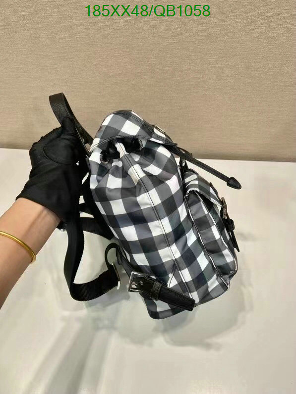 Prada Bag-(Mirror)-Backpack- Code: QB1058 $: 185USD