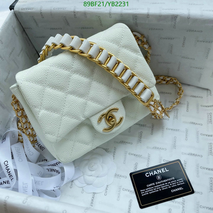 Chanel Bags-(4A)-Diagonal- Code: YB2231 $: 89USD