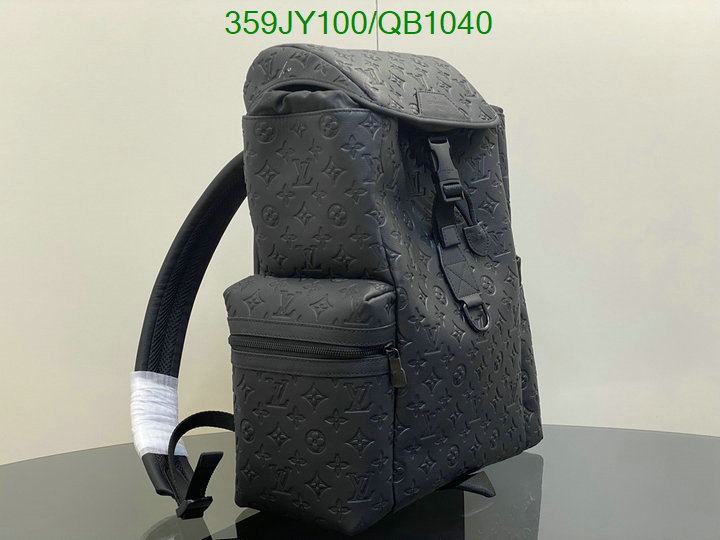 LV Bag-(Mirror)-Backpack- Code: QB1040 $: 359USD
