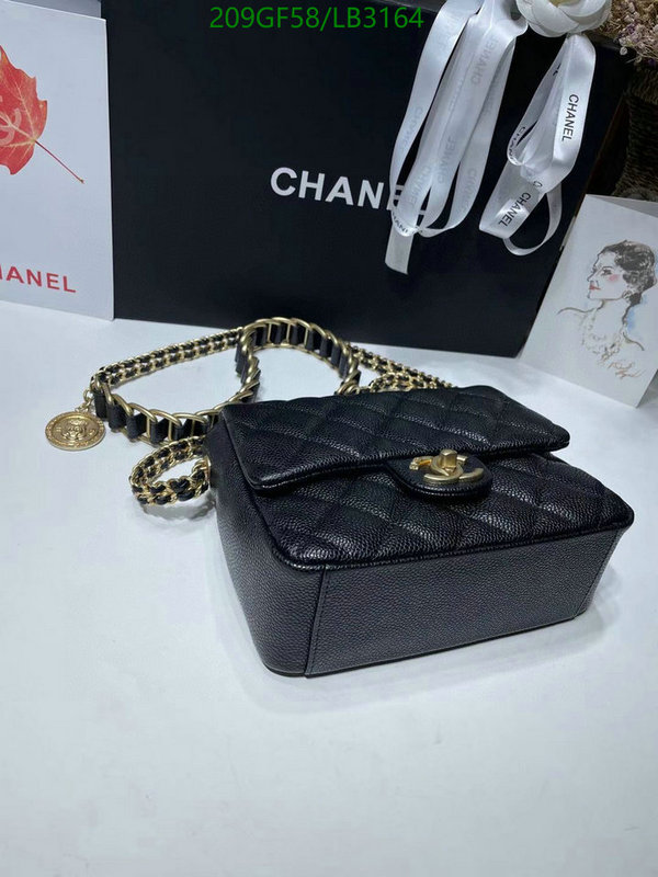 Chanel Bag-(Mirror)-Diagonal- Code: LB3164 $: 209USD