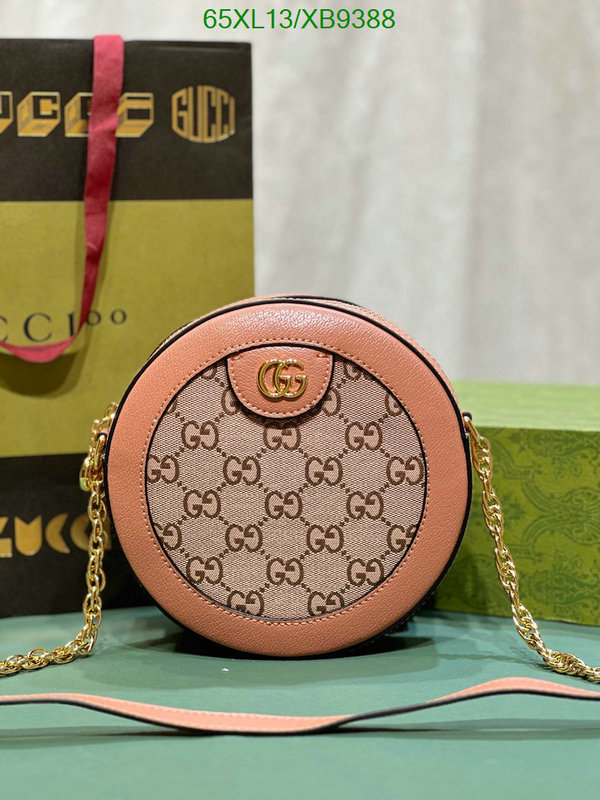 Gucci Bag-(4A)-Diagonal- Code: XB9388 $: 65USD