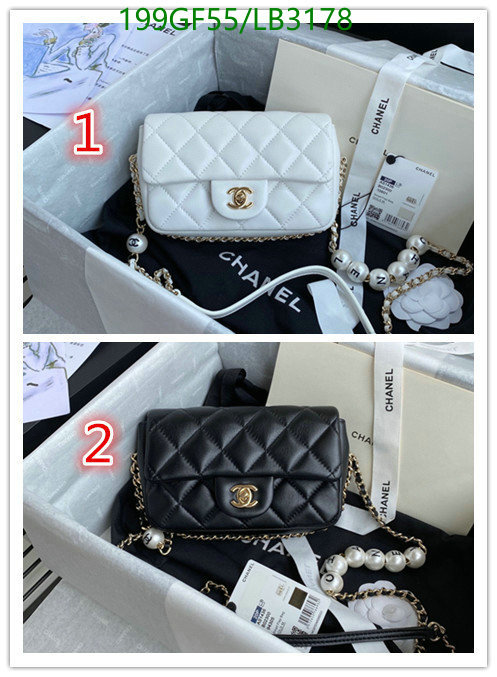 Chanel Bag-(Mirror)-Diagonal- Code: LB3178 $: 199USD