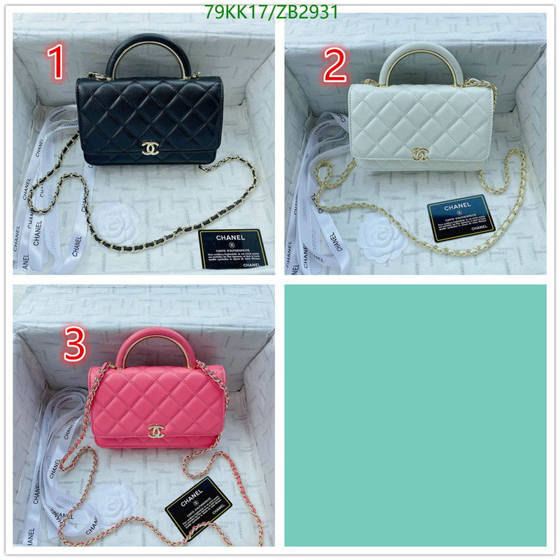 Chanel Bags-(4A)-Diagonal- Code: ZB2931 $: 79USD