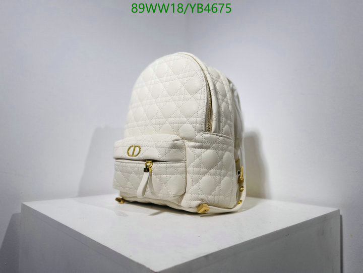 Dior Bags-(4A)-Backpack- Code: YB4675 $: 89USD