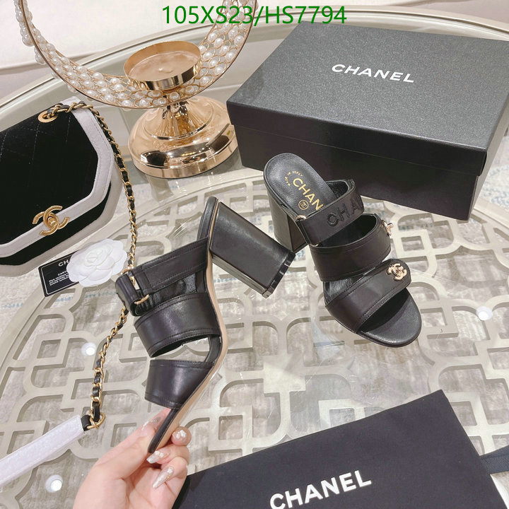 Women Shoes-Chanel Code: HS7794 $: 105USD