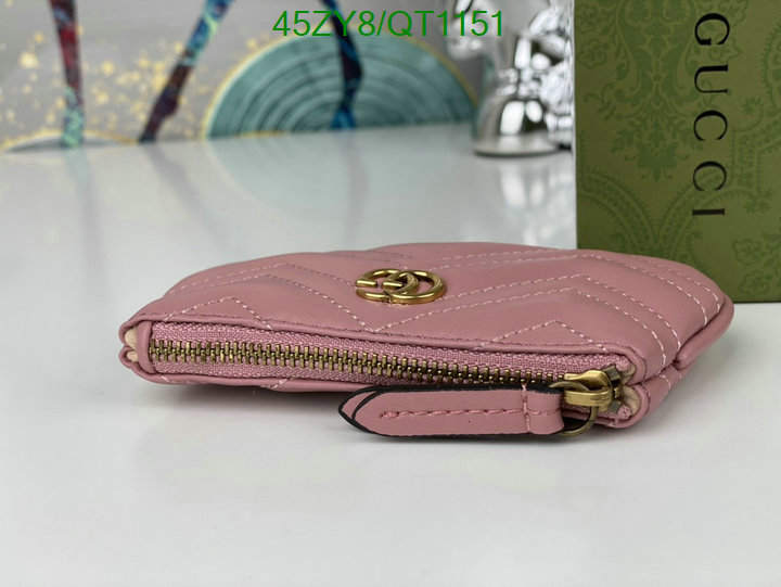 Gucci Bag-(4A)-Wallet- Code: QT1151 $: 45USD