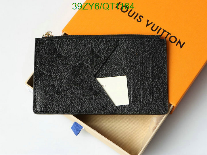 LV Bag-(4A)-Wallet- Code: QT1164 $: 39USD