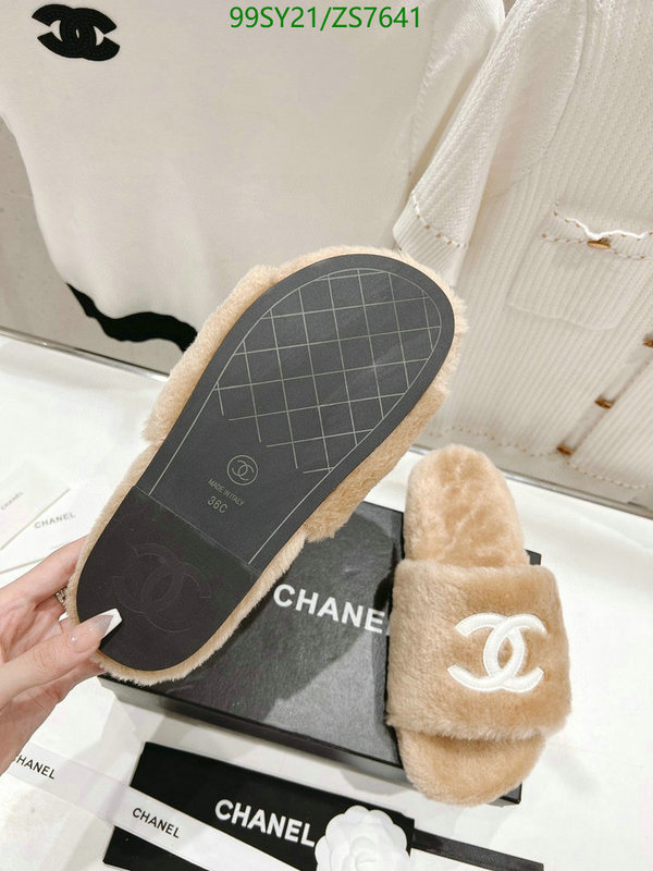 Women Shoes-Chanel Code: ZS7641 $: 99USD