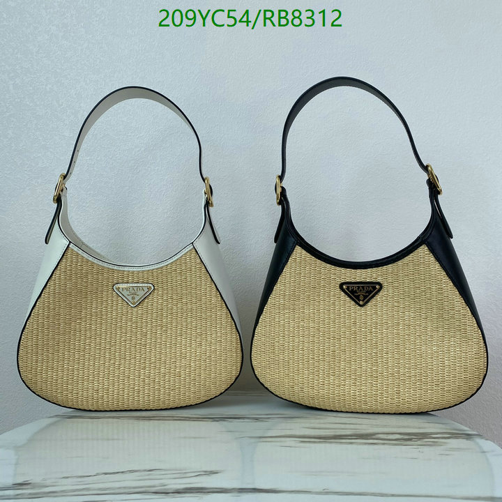 Prada Bag-(Mirror)-Handbag- Code: RB8312 $: 209USD