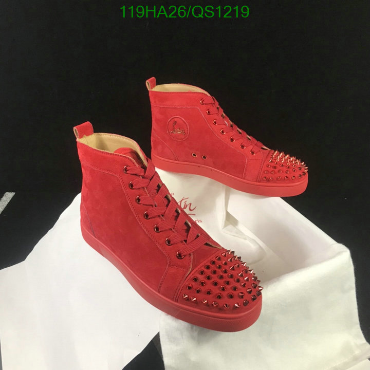 Men shoes-Christian Louboutin Code: QS1219 $: 119USD