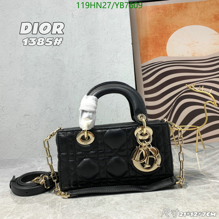 Dior Bags-(4A)-Lady- Code: YB7609 $: 119USD