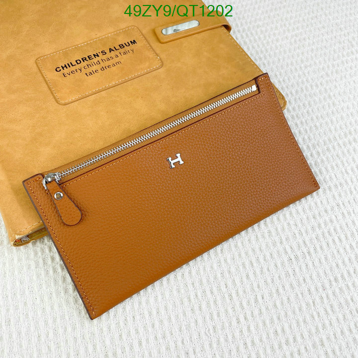 Hermes Bag-(4A)-Wallet- Code: QT1202 $: 49USD