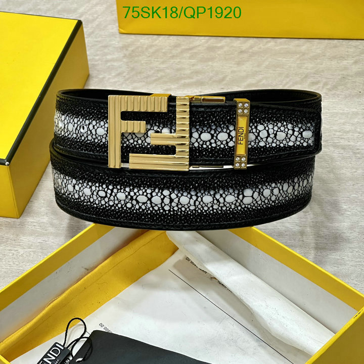 Belts-Fendi Code: QP1920 $: 75USD