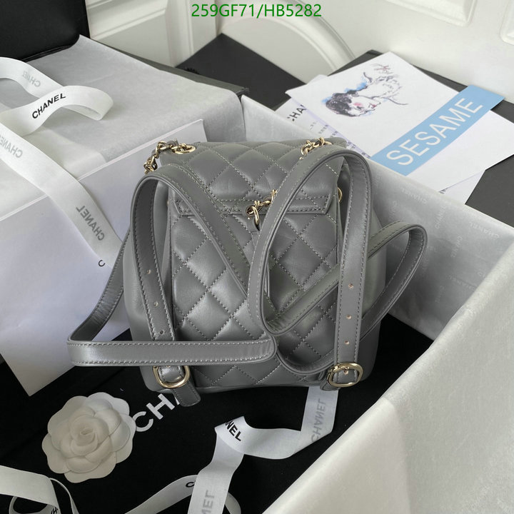 Chanel Bag-(Mirror)-Backpack- Code: HB5282 $: 259USD