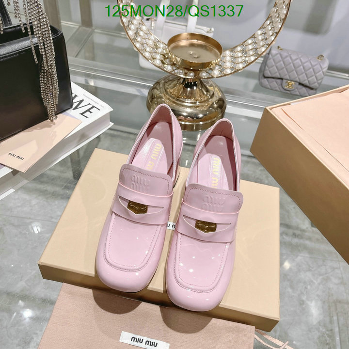 Women Shoes-Miu Miu Code: QS1337 $: 125USD