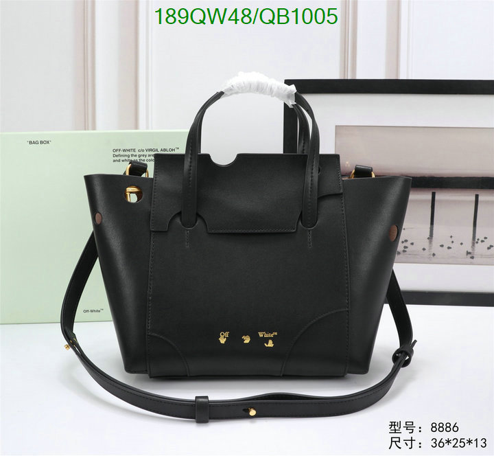 Off-White Bag-(Mirror)-Handbag- Code: QB1005 $: 189USD
