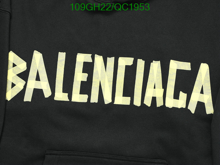 Clothing-Balenciaga Code: QC1953 $: 109USD