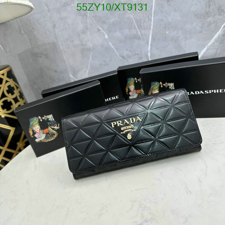 Prada Bag-(4A)-Wallet- Code: XT9131 $: 55USD