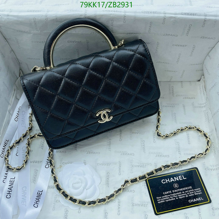 Chanel Bags-(4A)-Diagonal- Code: ZB2931 $: 79USD