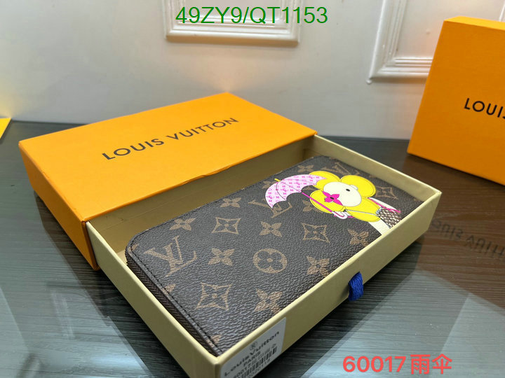 LV Bag-(4A)-Wallet- Code: QT1153 $: 49USD