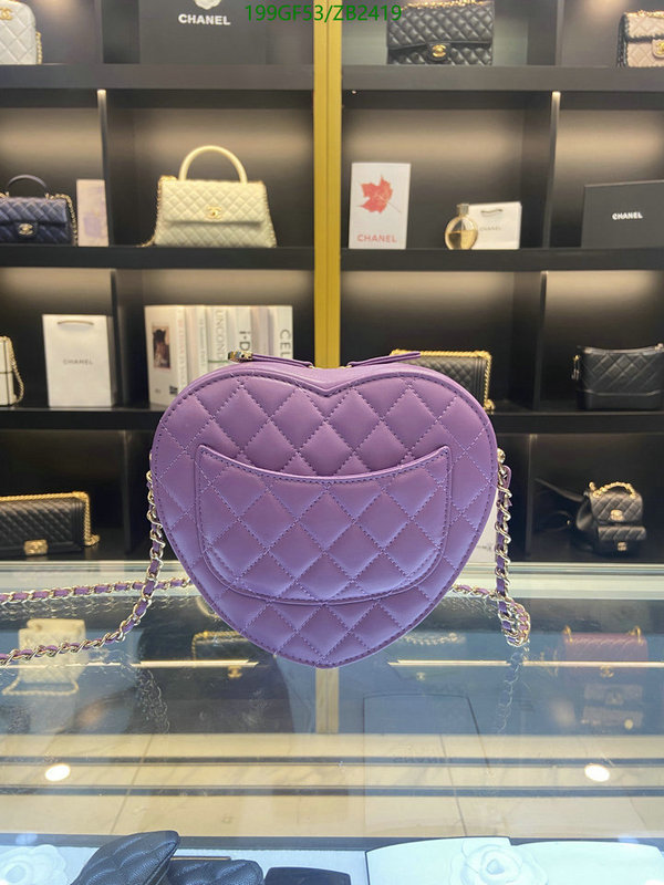 Chanel Bag-(Mirror)-Diagonal- Code: ZB2419 $: 199USD