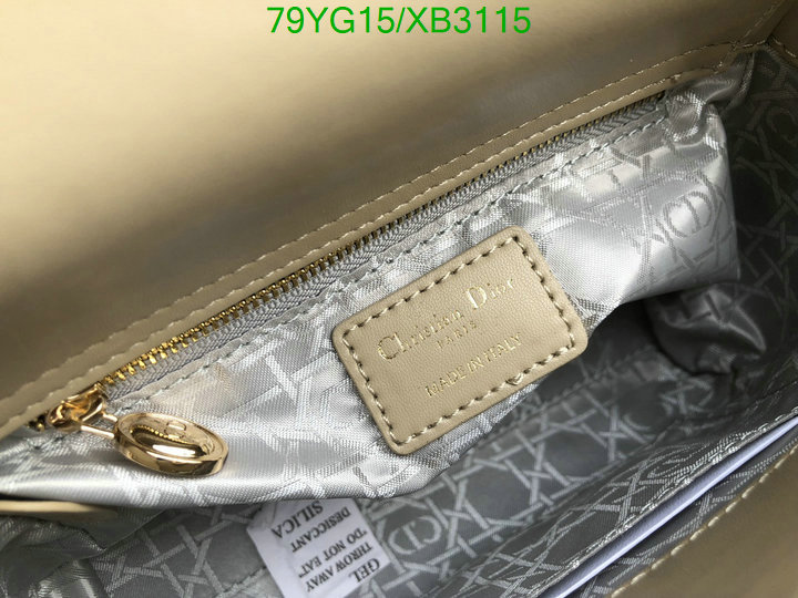 Dior Bags-(4A)-Lady- Code: XB3115 $: 79USD