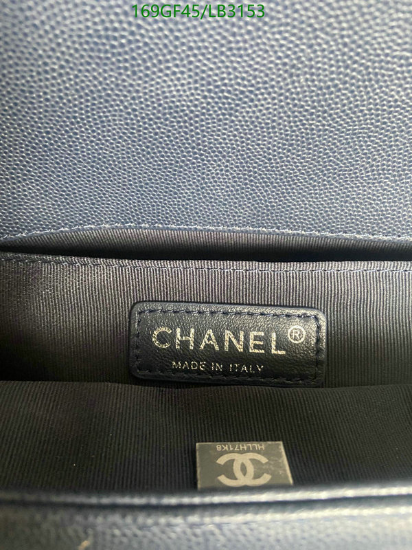 Chanel Bag-(Mirror)-Le Boy Code: LB3153 $: 169USD