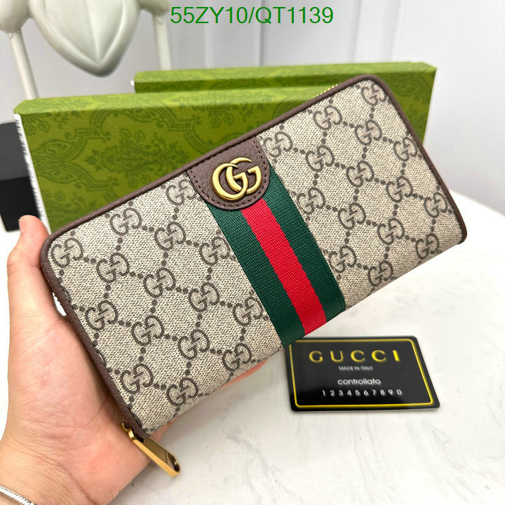 Gucci Bag-(4A)-Wallet- Code: QT1139 $: 55USD