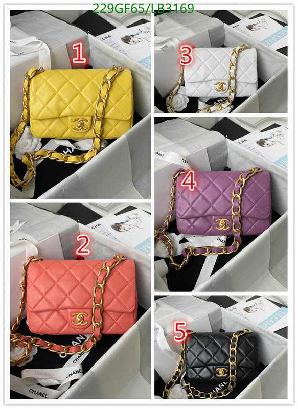 Chanel Bag-(Mirror)-Diagonal- Code: LB3169 $: 229USD