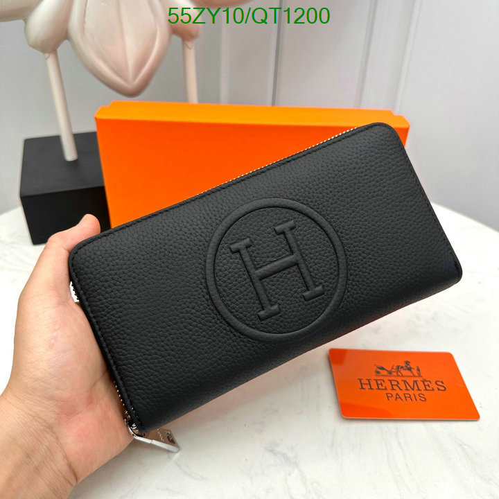 Hermes Bag-(4A)-Wallet- Code: QT1200 $: 55USD