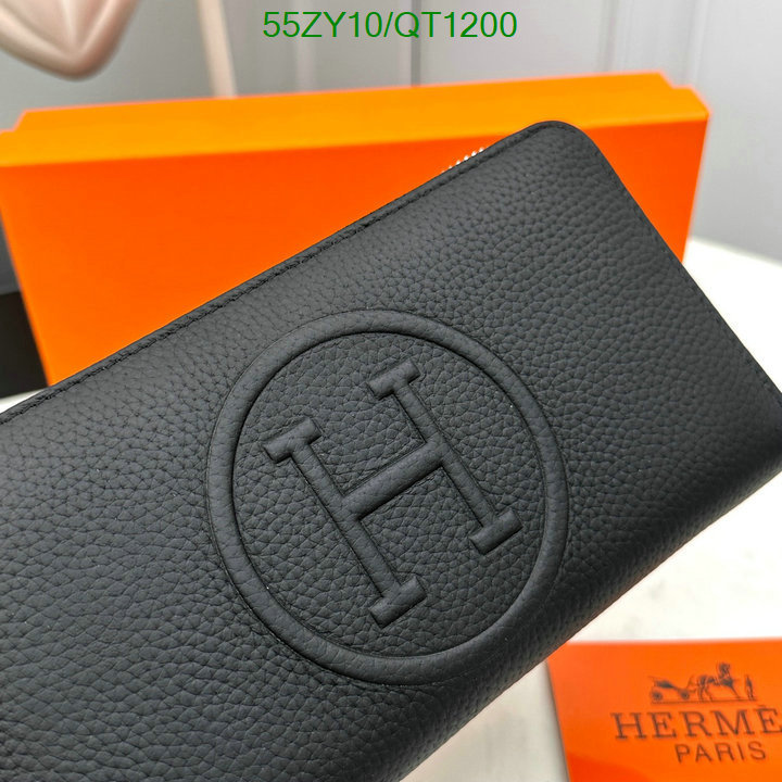 Hermes Bag-(4A)-Wallet- Code: QT1200 $: 55USD