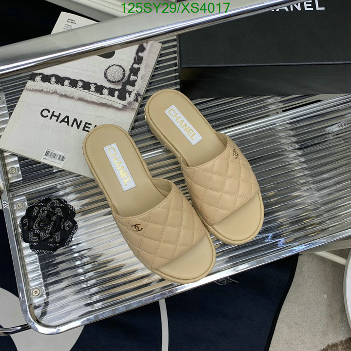 Women Shoes-Chanel Code: XS4017 $: 125USD