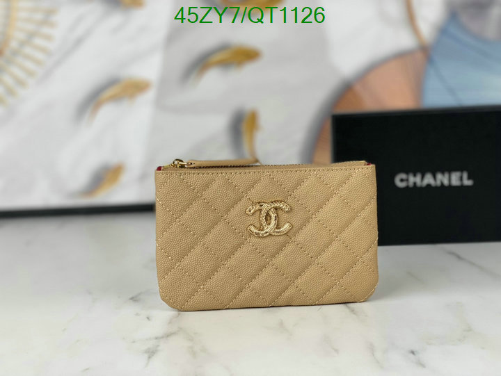 Chanel Bag-(4A)-Wallet- Code: QT1126 $: 45USD