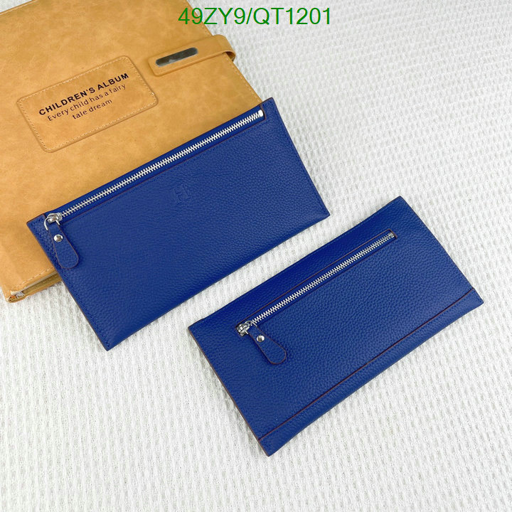 Hermes Bag-(4A)-Wallet- Code: QT1201 $: 49USD