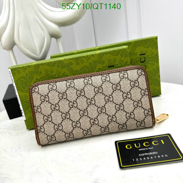 Gucci Bag-(4A)-Wallet- Code: QT1140 $: 55USD