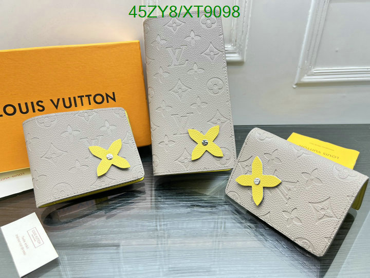 LV Bag-(4A)-Wallet- Code: XT9098 $: 45USD