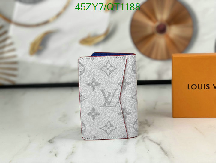 LV Bag-(4A)-Wallet- Code: QT1188 $: 45USD