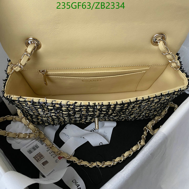 Chanel Bag-(Mirror)-Diagonal- Code: ZB2334 $: 235USD