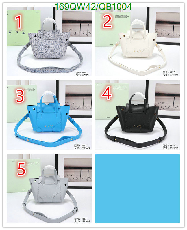 Off-White Bag-(Mirror)-Handbag- Code: QB1004 $: 169USD