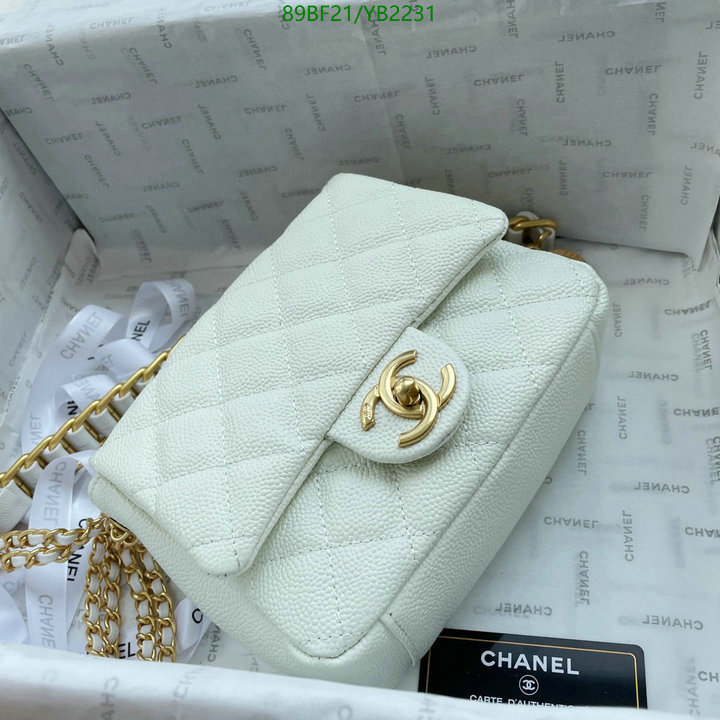 Chanel Bags-(4A)-Diagonal- Code: YB2231 $: 89USD