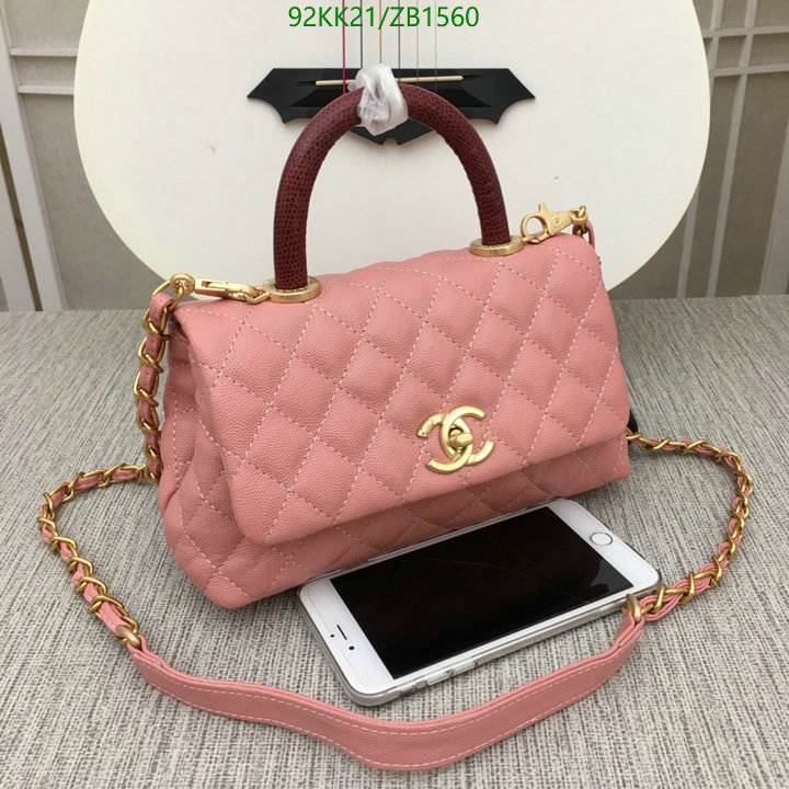 Chanel Bags-(4A)-Handbag- Code: ZB1560 $: 92USD