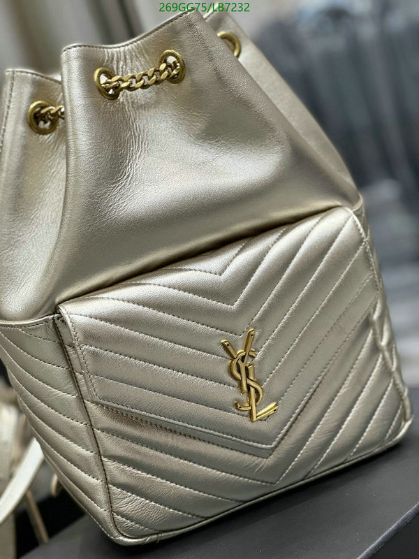 YSL Bag-(Mirror)-Backpack- Code: LB7232 $: 269USD