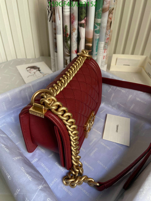 Chanel Bag-(Mirror)-Le Boy Code: LB3152 $: 159USD