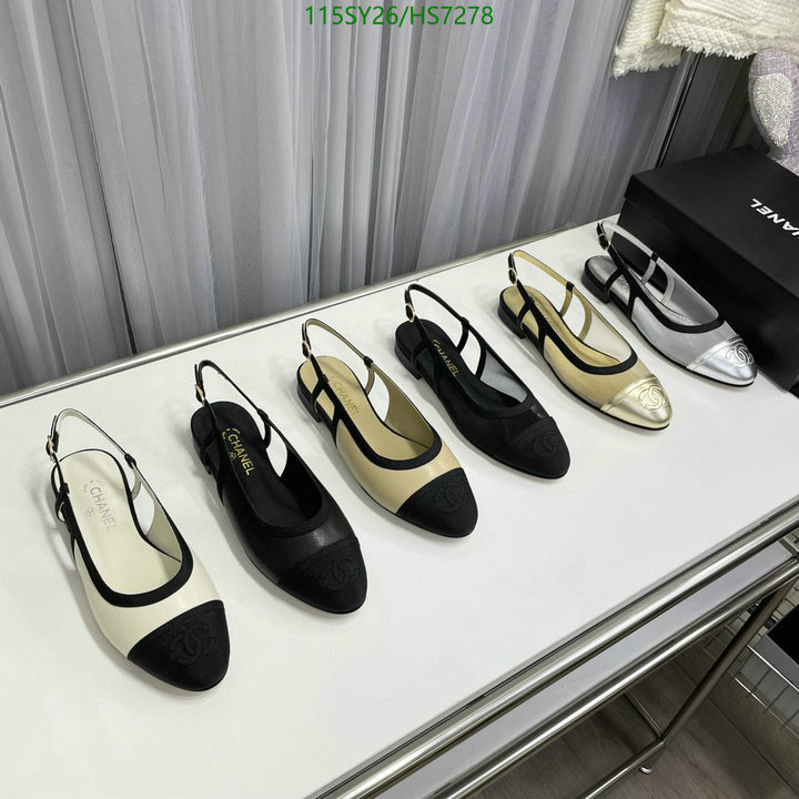 Women Shoes-Chanel Code: HS7278 $: 115USD