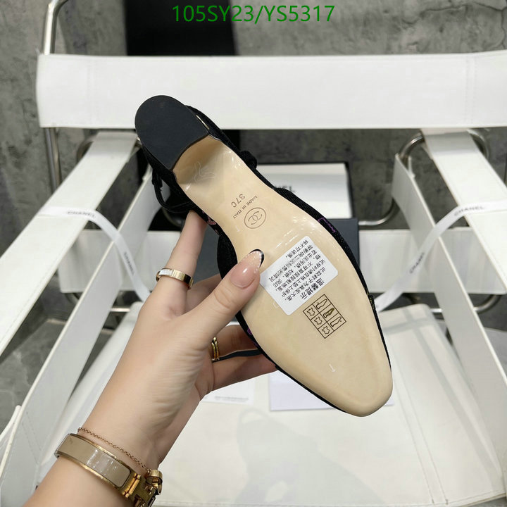 Women Shoes-Chanel Code: YS5317 $: 105USD