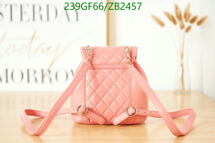 Chanel Bag-(Mirror)-Backpack- Code: ZB2457 $: 239USD