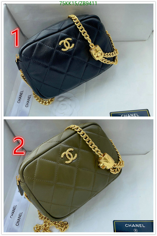 Chanel Bags-(4A)-Diagonal- Code: ZB9411 $: 75USD