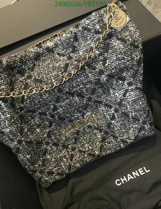 Chanel Bag-(Mirror)-Handbag- Code: YB7189 $: 249USD